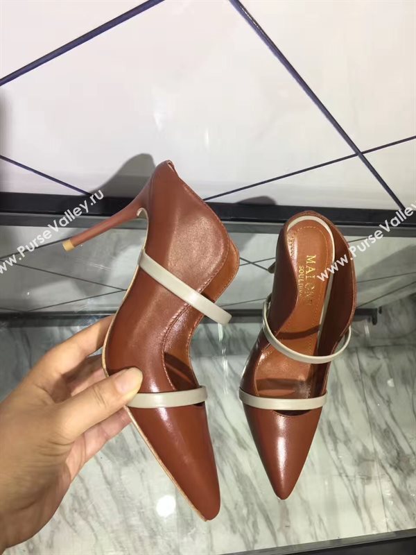 Malone souliers heels brown sandals shoes 4076