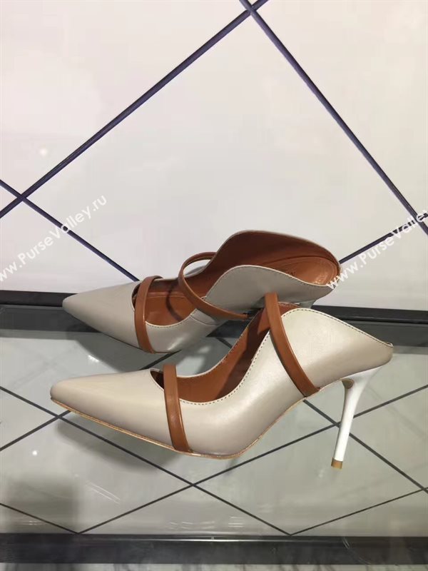 Malone souliers heels sandals gray light shoes 4078