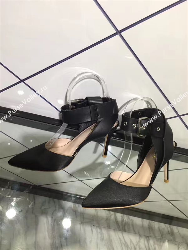 Monse heels black sandals shoes 4081