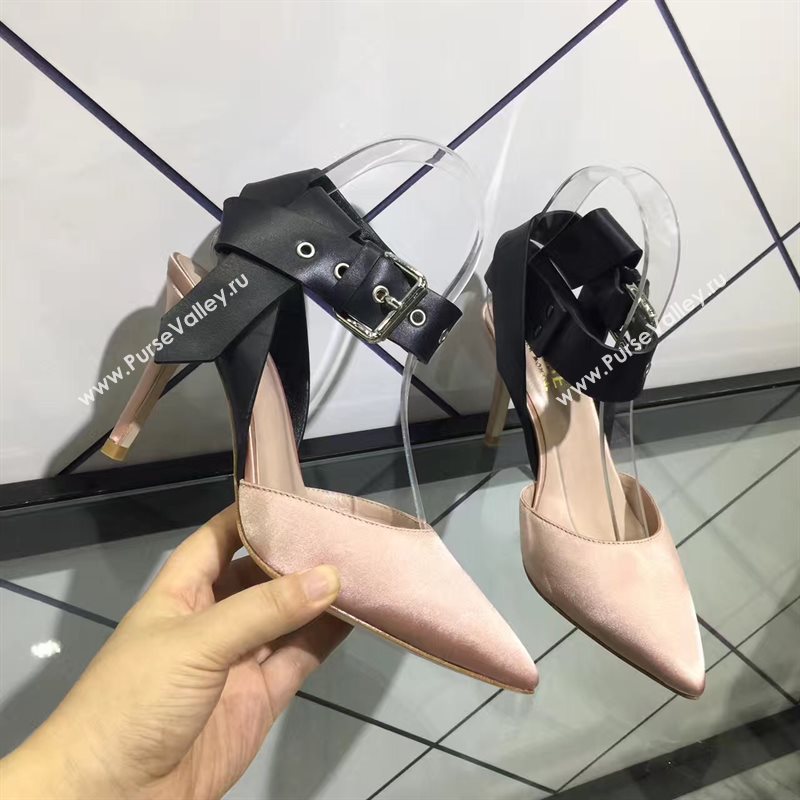 Monse heels sandals color tri shoes 4082