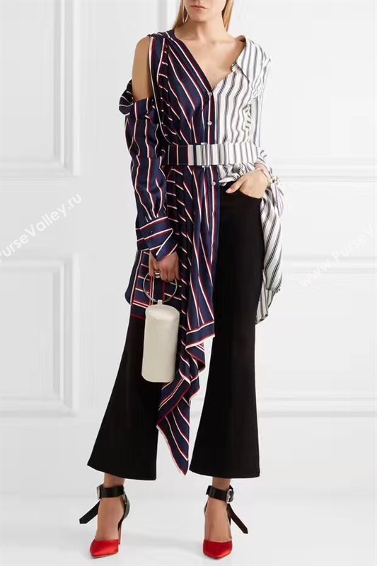 Monse heels sandals red black v shoes 4083