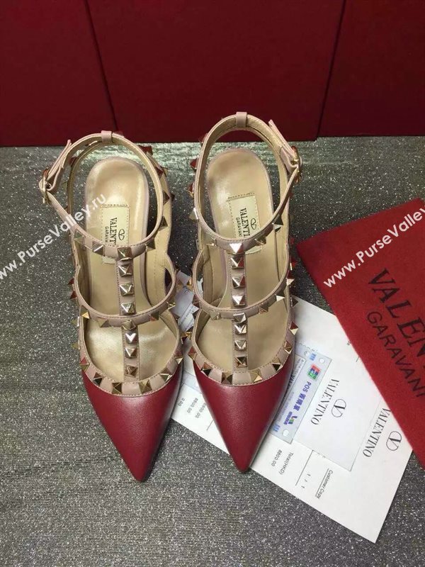 Valentino tribute sandals stud heels shoes 4000