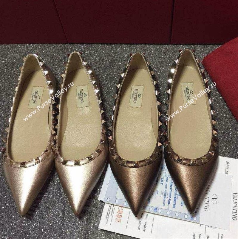 Valentino sandals stud flats shoes 4025