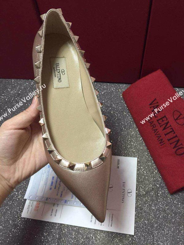 Valentino sandals stud flats shoes 4025