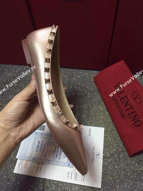 Valentino sandals stud flats shoes 4025