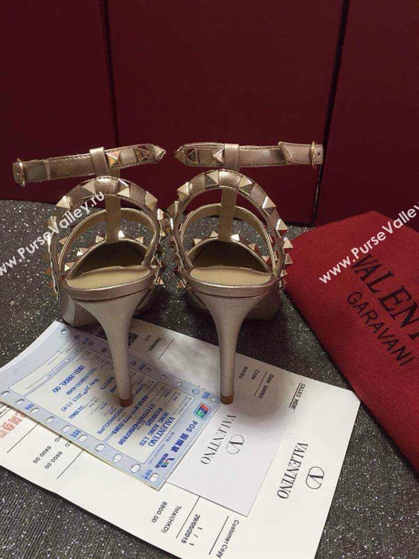 Valentino sandals stud heels shoes 4029