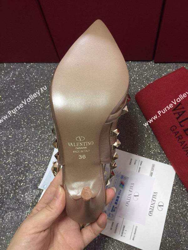 Valentino sandals stud heels shoes 4029