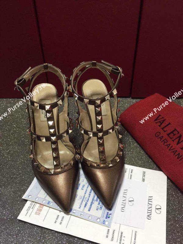 Valentino sandals stud heels shoes 4029