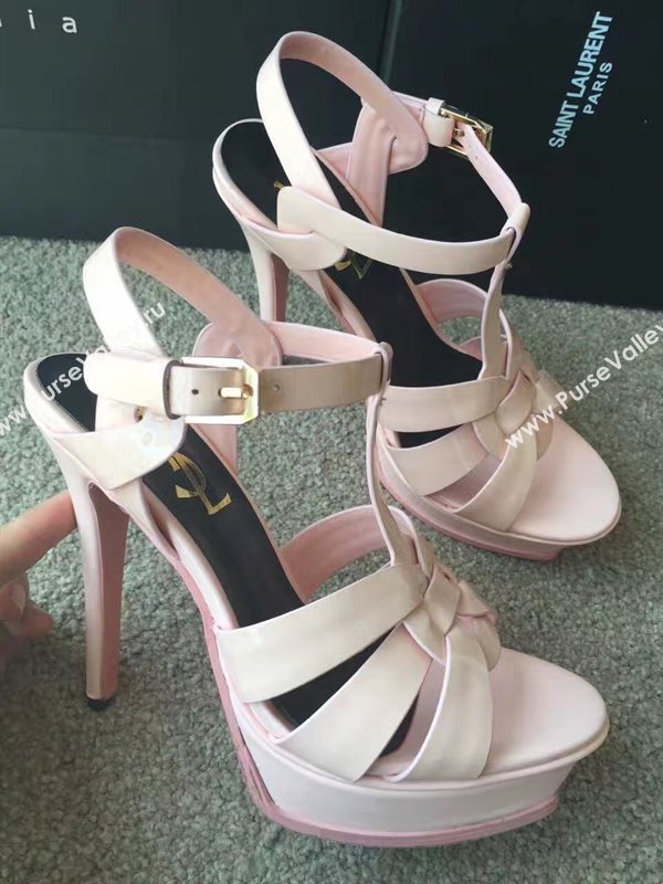YSL tribute heels sandals pink light shoes 4147