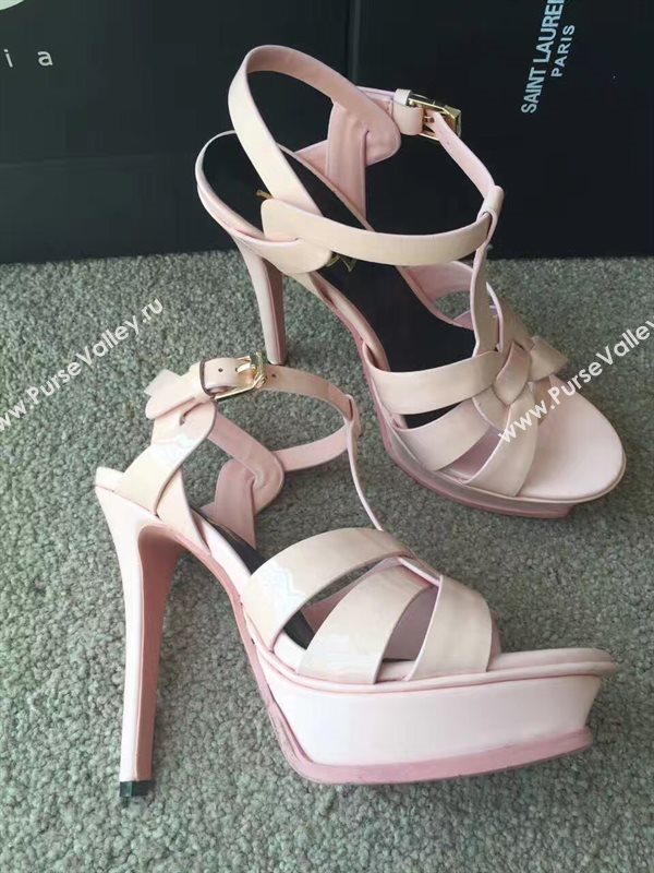 YSL tribute heels sandals pink light shoes 4147