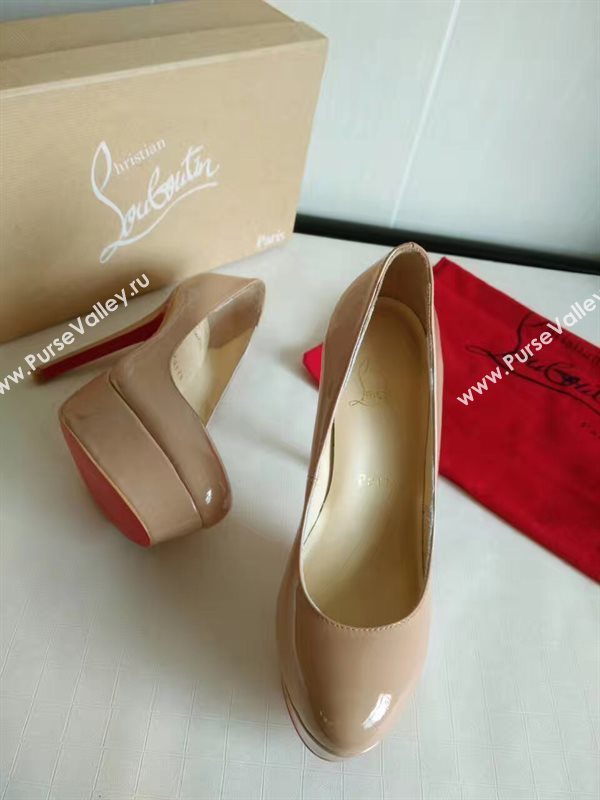Christian Louboutin 13cm heels sandals nude soled red shoes 4162
