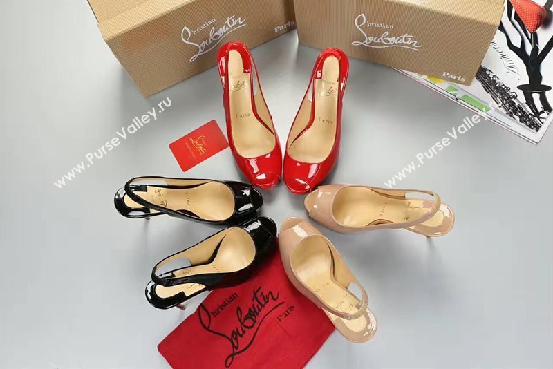 Christian Louboutin CL colors 10cm sandals heels shoes 4166