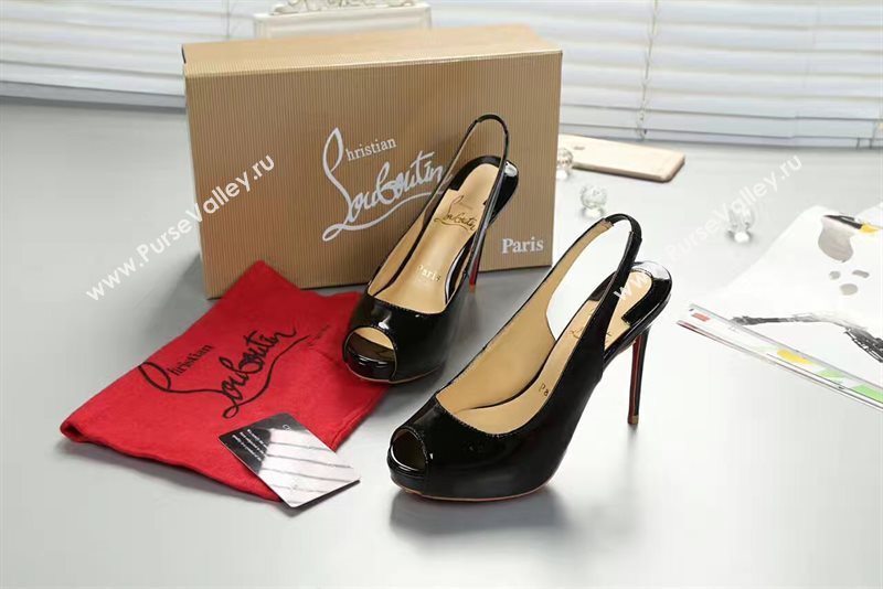 Christian Louboutin CL 10cm heels sandals soled red shoes 4167