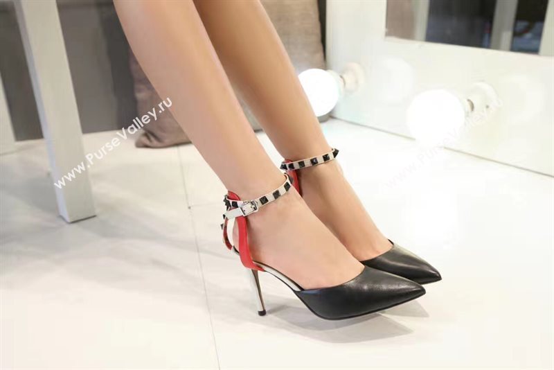 Valentino 8.5cm heels tri sandals shoes 4176