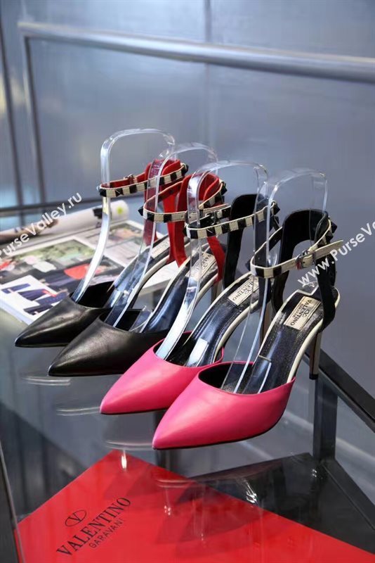 Valentino 8.5cm heels tri sandals shoes 4176