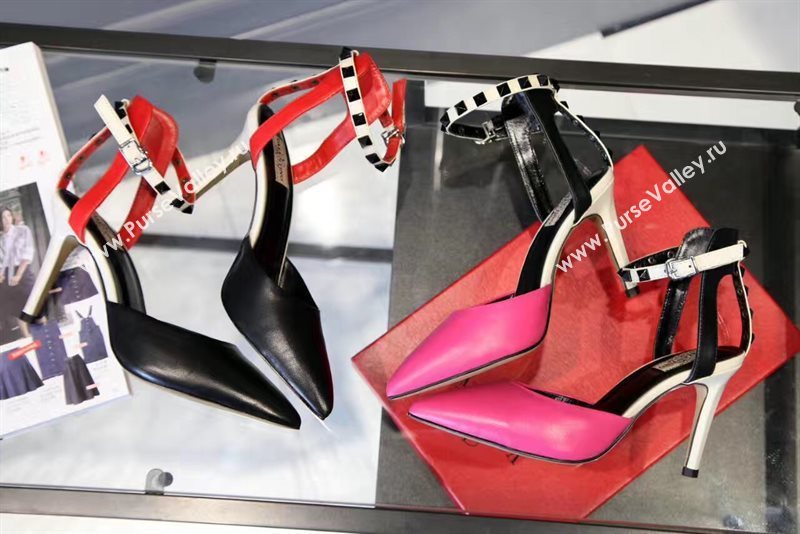 Valentino 8.5cm heels tri sandals shoes 4176