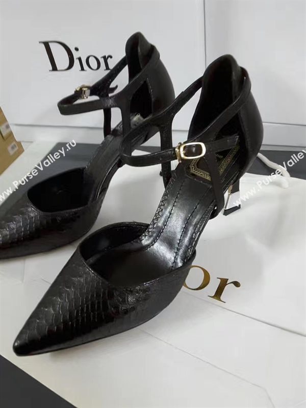 Dior heels black sandals shoes 4180