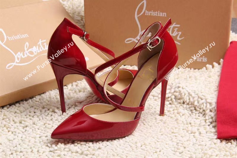 Christian Louboutin heels paint sandals shoes 4181