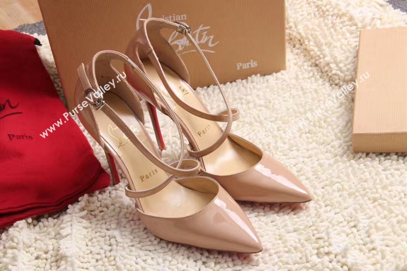 Christian Louboutin heels paint sandals shoes 4181