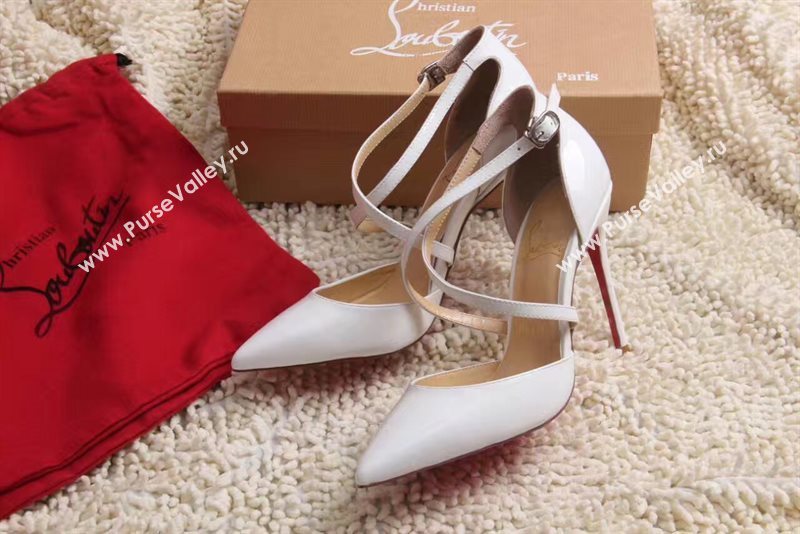 Christian Louboutin heels paint sandals shoes 4181