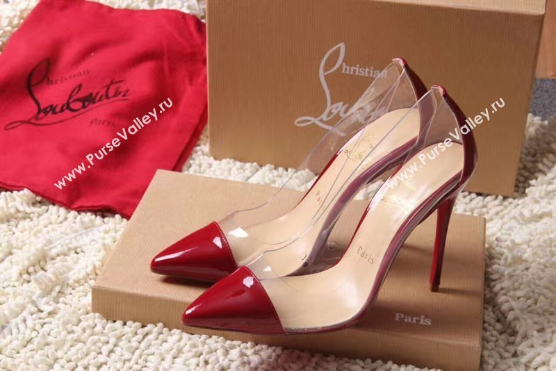 Christian Louboutin 11cm heels paint sandals shoes 4183