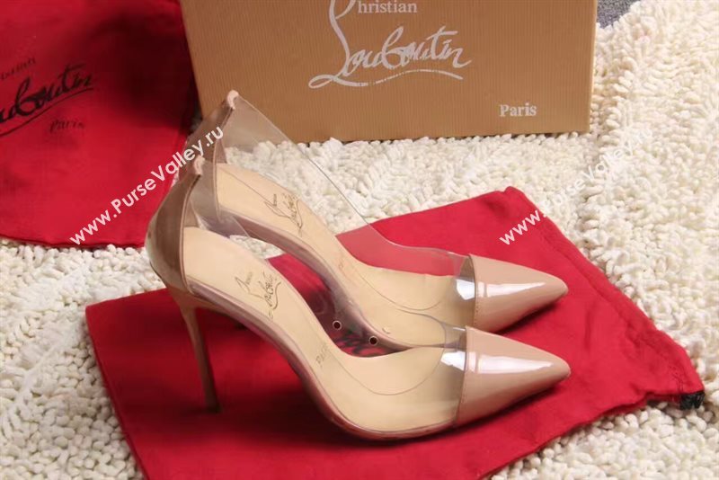 Christian Louboutin 11cm heels paint sandals shoes 4183