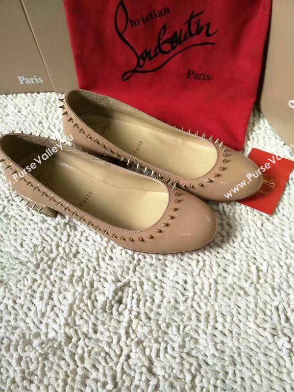 Christian Louboutin nude sandals shoes 4191