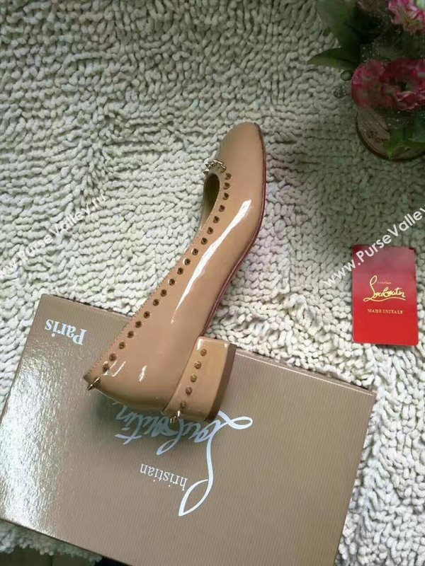 Christian Louboutin nude sandals shoes 4191