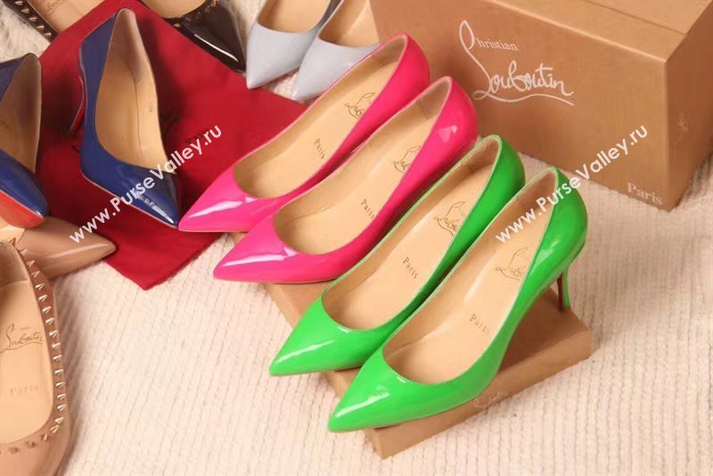 Christian Louboutin 7cm heels sandals soled red shoes 4193