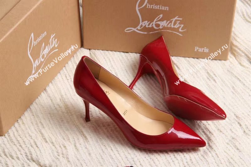 Christian Louboutin 7cm heels sandals soled red shoes 4193