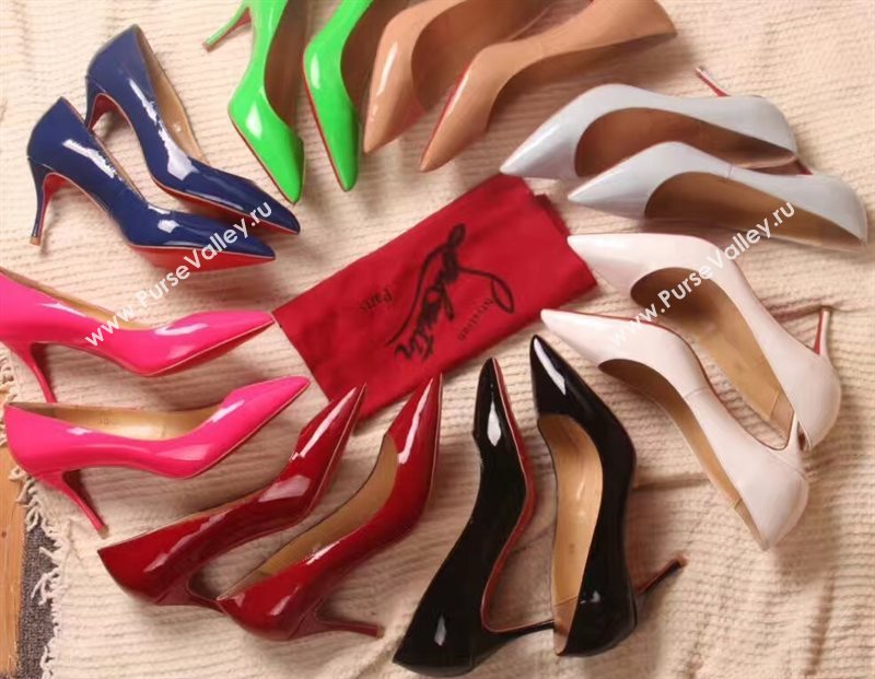 Christian Louboutin CL red soled 7cm sandals heels shoes 4194