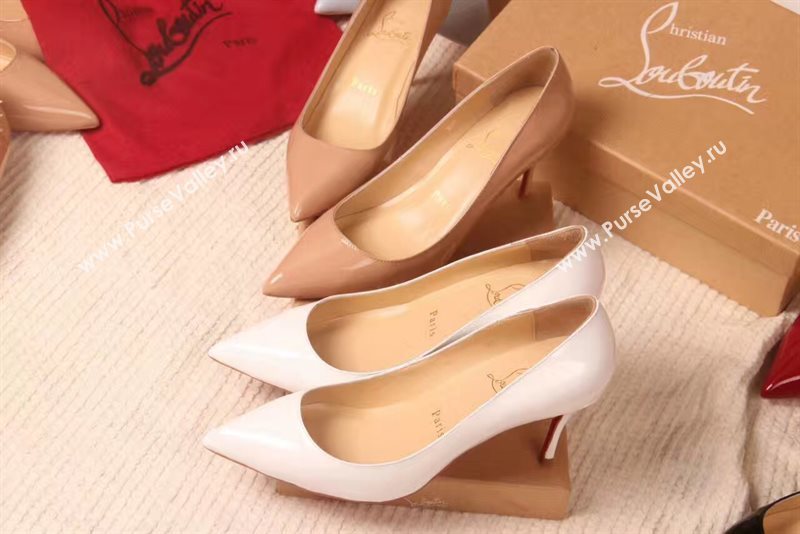 Christian Louboutin CL red soled 7cm sandals heels shoes 4194