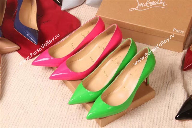 Christian Louboutin CL red soled 7cm sandals heels shoes 4194