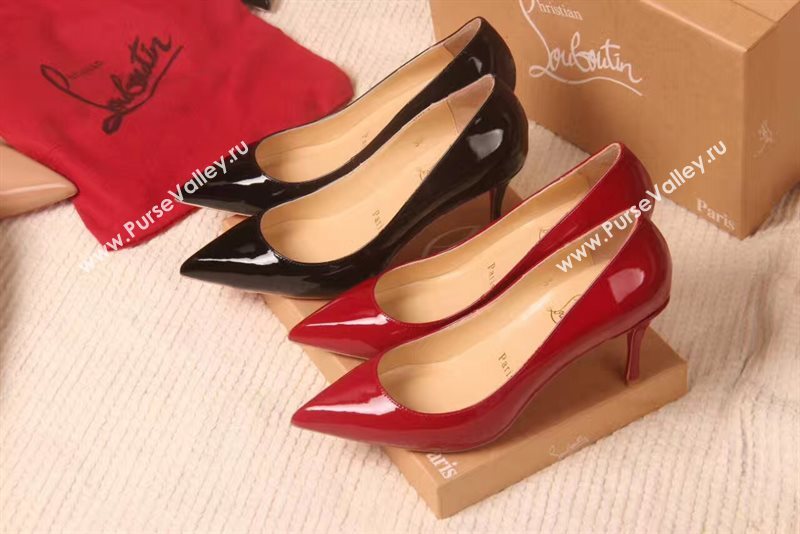 Christian Louboutin CL red soled 7cm sandals heels shoes 4194