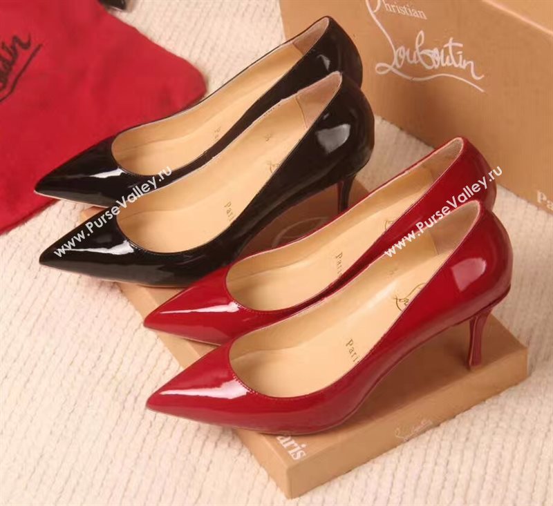 Christian Louboutin CL paint 7cm sandals heels shoes 4195