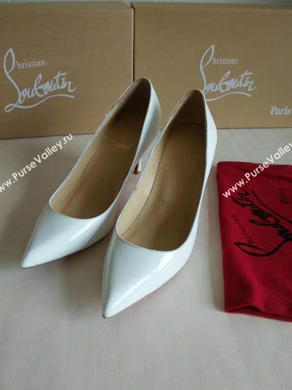 Christian Louboutin CL paint 7cm sandals heels shoes 4195