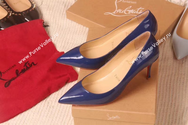 Christian Louboutin CL paint 7cm sandals heels shoes 4195