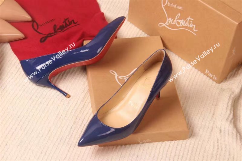 Christian Louboutin CL paint 7cm sandals heels shoes 4195