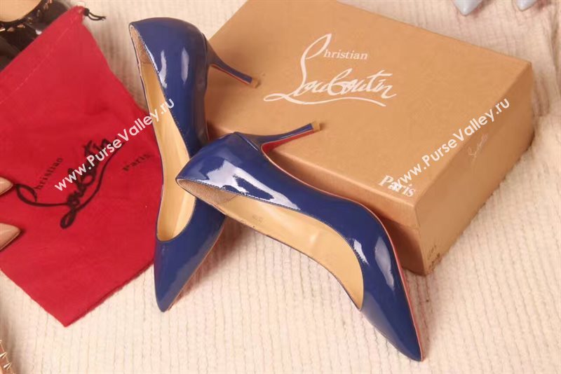 Christian Louboutin CL paint 7cm sandals heels shoes 4195