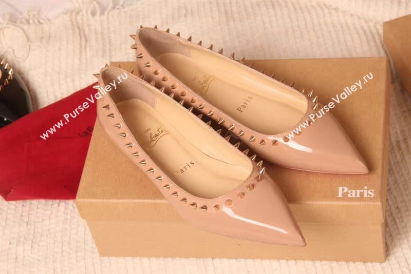 Christian Louboutin flats paint sandals shoes 4196
