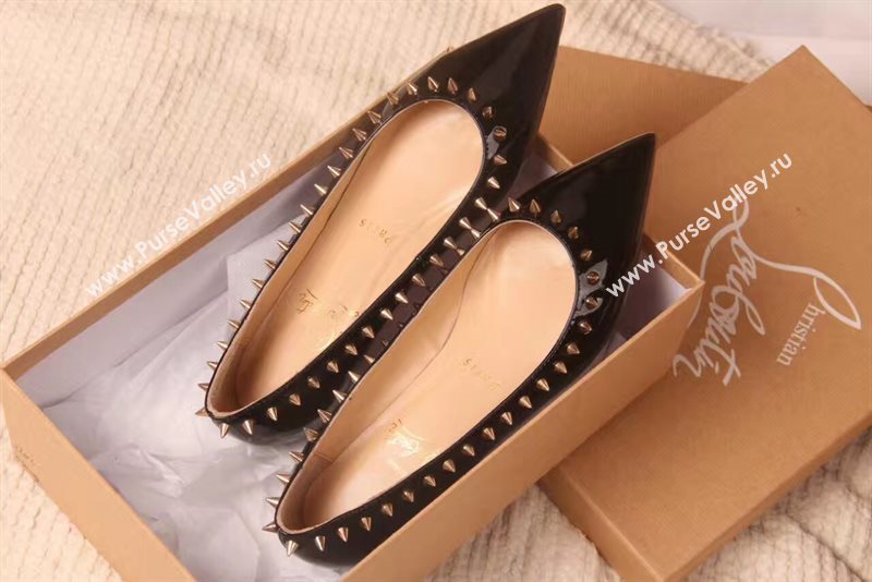 Christian Louboutin flats paint sandals shoes 4196