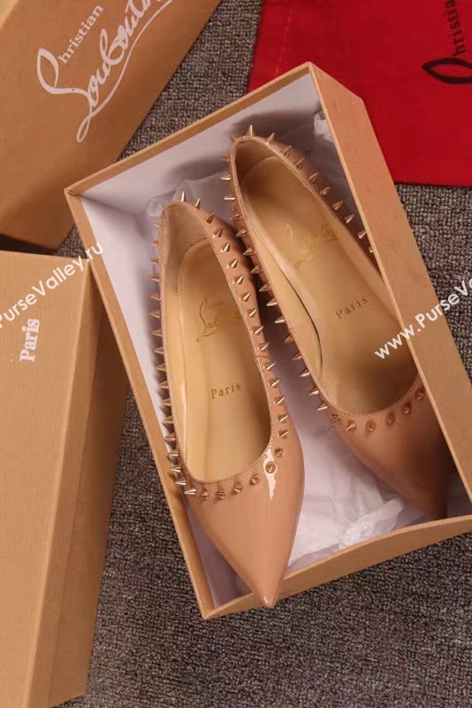 Christian Louboutin flats paint sandals shoes 4196