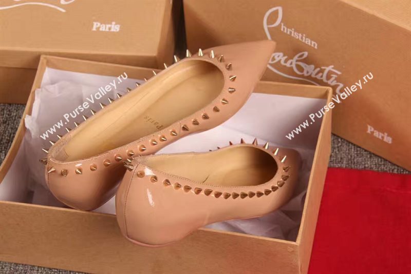 Christian Louboutin flats paint sandals shoes 4196