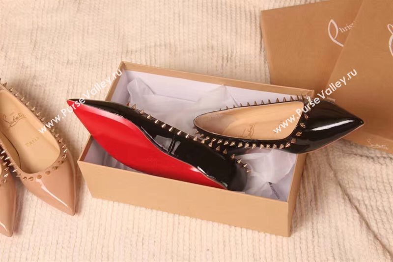 Christian Louboutin flats paint sandals shoes 4196