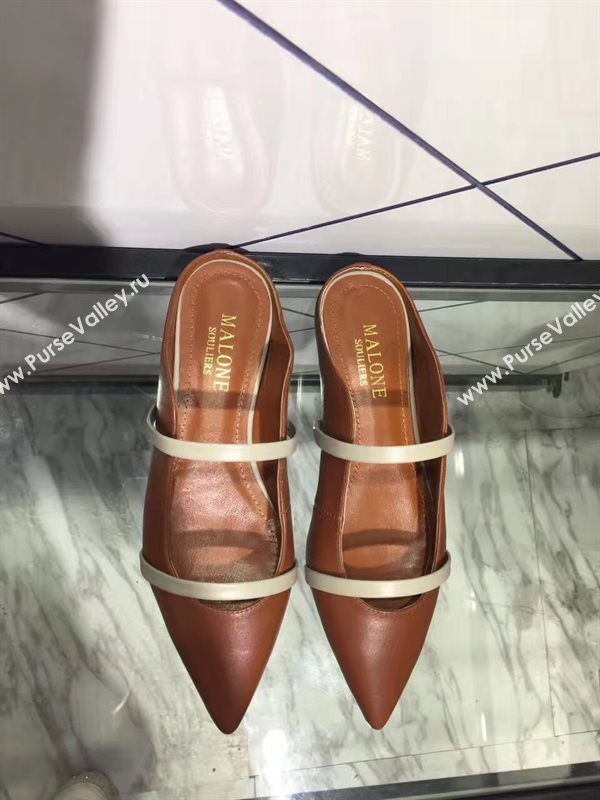 Malone souliers flats brown sandals shoes 4104