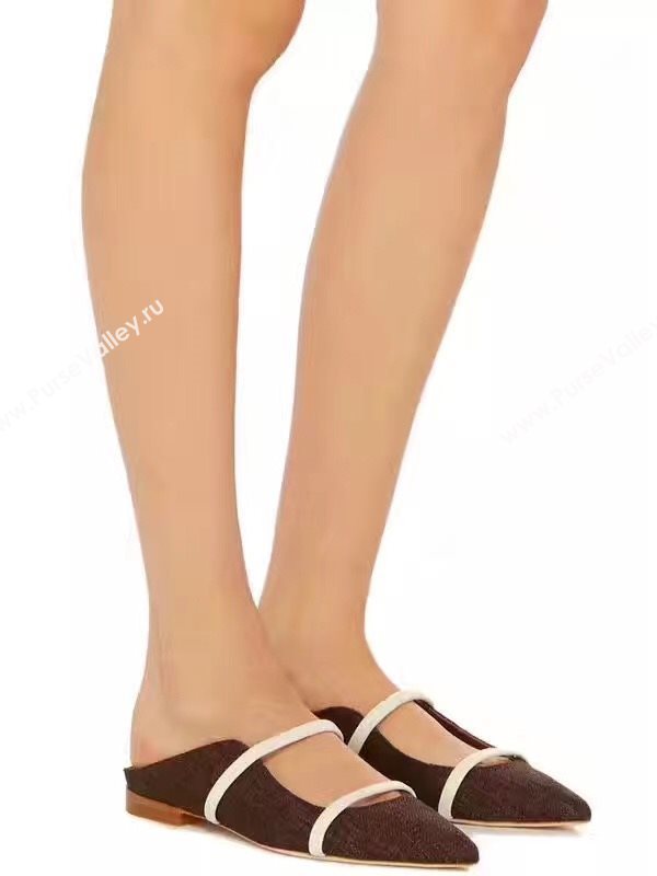 Malone souliers flats brown sandals shoes 4104