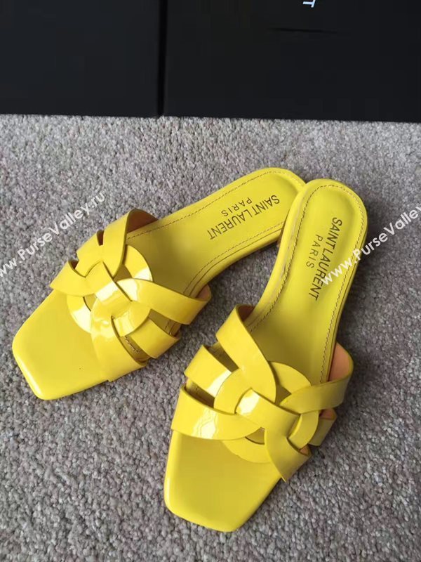 YSL flats slipper paint sandals shoes 4107