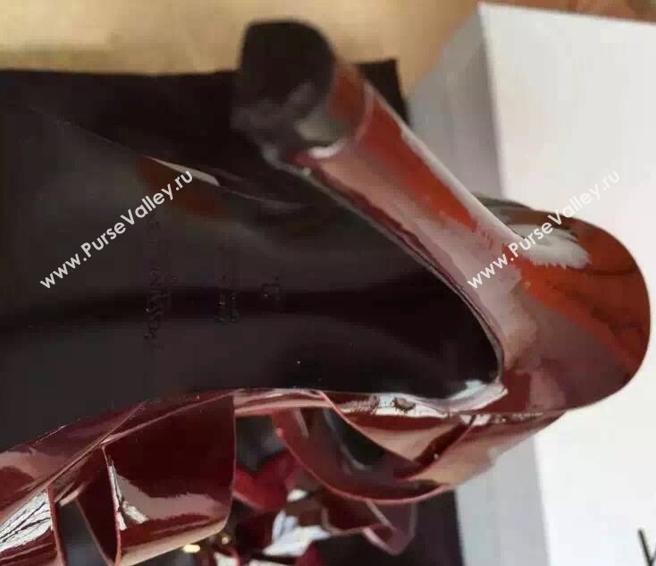 YSL tribute heels sandals wine paint shoes 4129