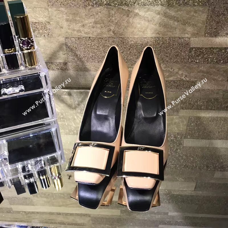 Roger Vivier RV heels nude shoes 4241