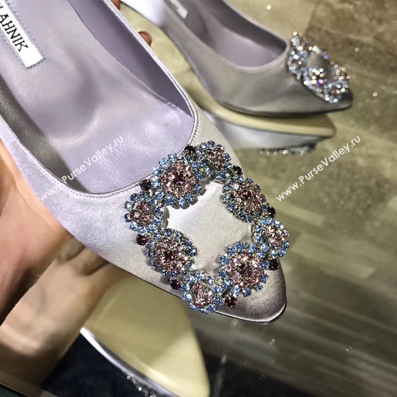 Manolo Blahnik MB cream heels shoes 4246